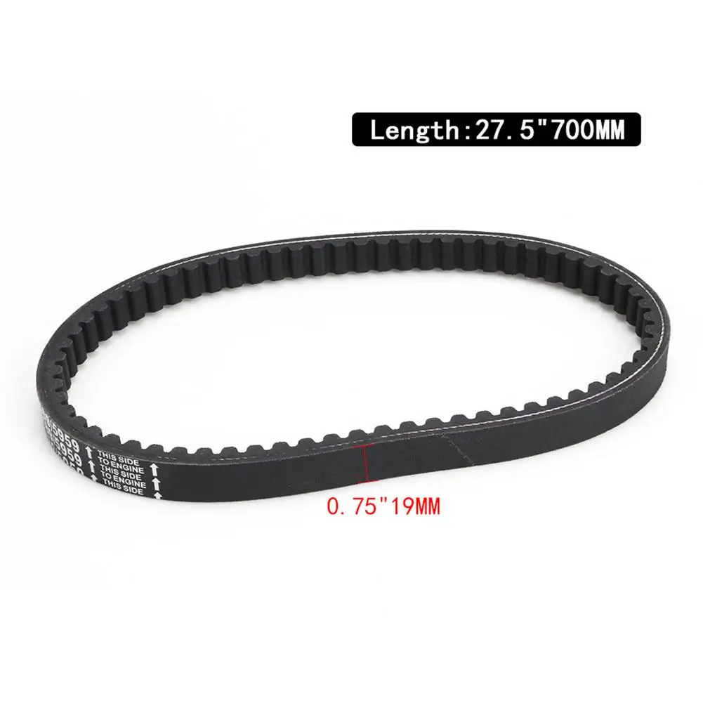 

Kart Drive Belt Black Rubber Transmission Belt For Honda GC160 GC190 GX120 GX140 GX160 GX200 Honda 2-6.5 HP Engine