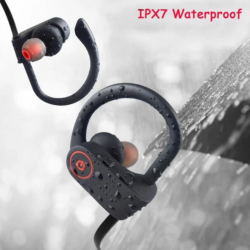 Беспроводные наушники для бега тренировки спортивные защиты от пота Hd стерео с