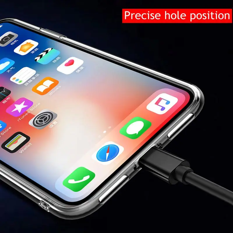 For iphone XR XS 12 11pro max Case mini Adsorpt Magnetic Cover 6s 6 s plus 8 7 11 Clear | Мобильные телефоны и аксессуары