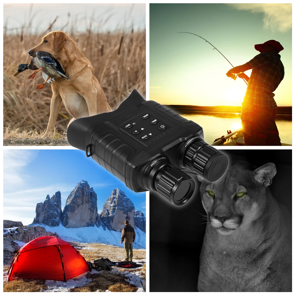 Бинокль WILDGAMEPLUS WG550B телескоп с 4-кратным цифровым зумом ИК-прицел ночного видения 5