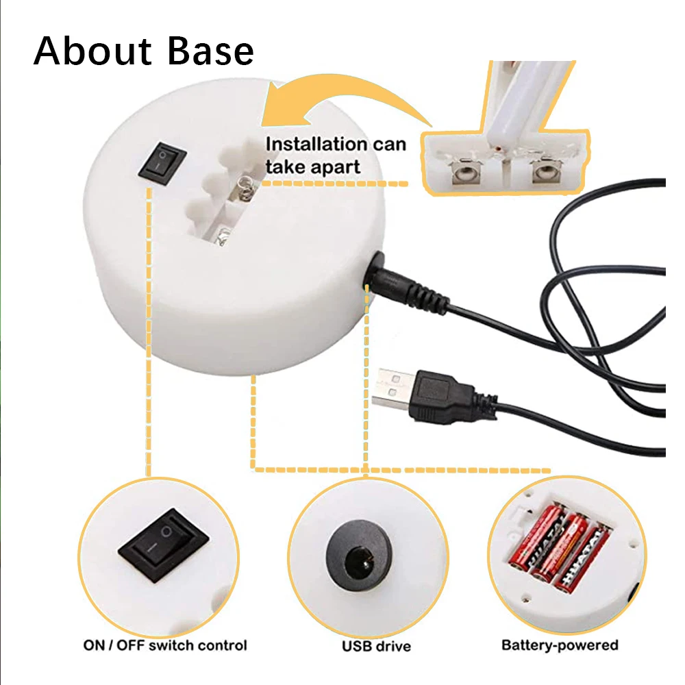 Светодиодный неоновая лампа Usb настольная рисунок светодиодный вывеска для