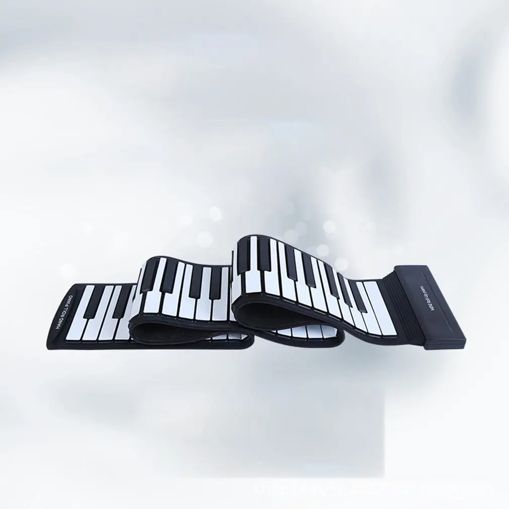 88 клавиш для ручного пианино утолщенная Профессиональная мягкая клавиатура