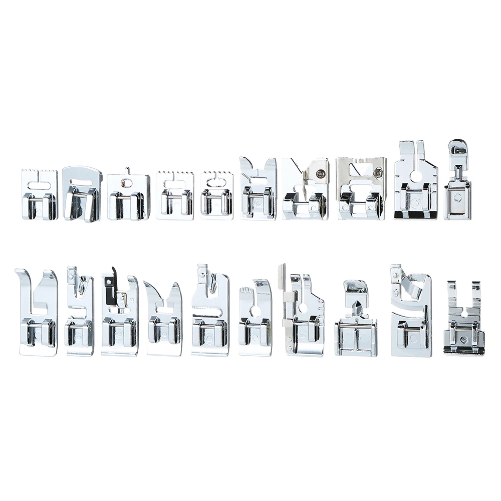 62 шт. аксессуары для бытовой швейной машины набор лапок ног запасные части с
