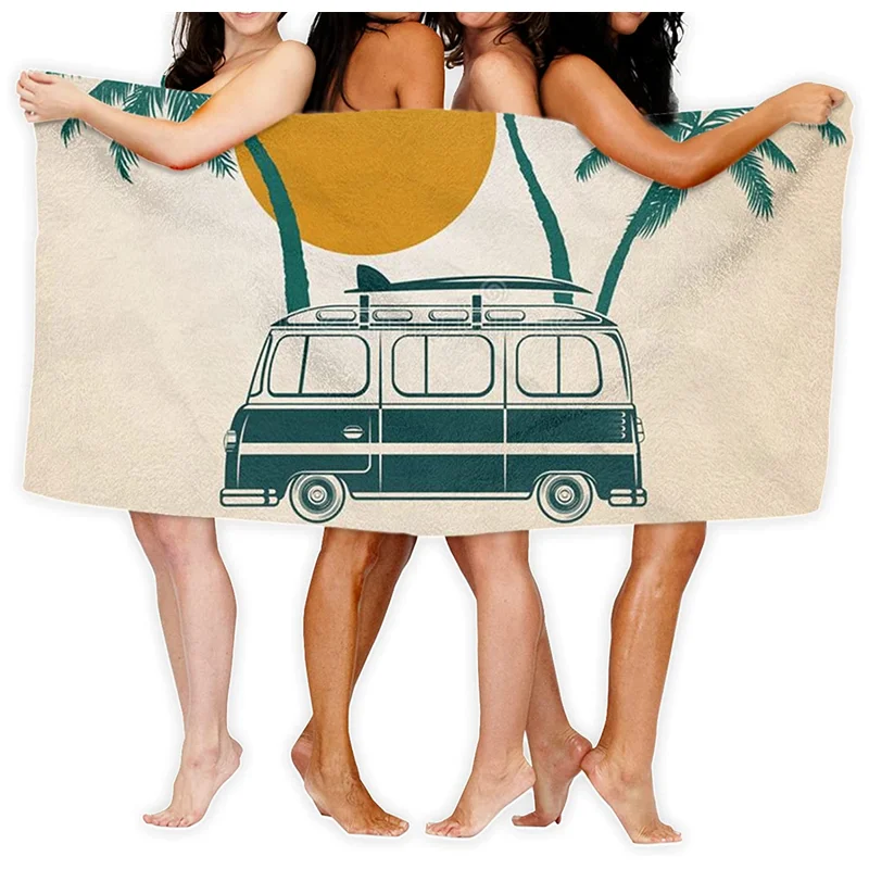 

Bus Coconut Bath Towel, 30"X50" Towels for swimming pools, spas and gyms Lightweight, super absorbent and quick-drying towels 10
