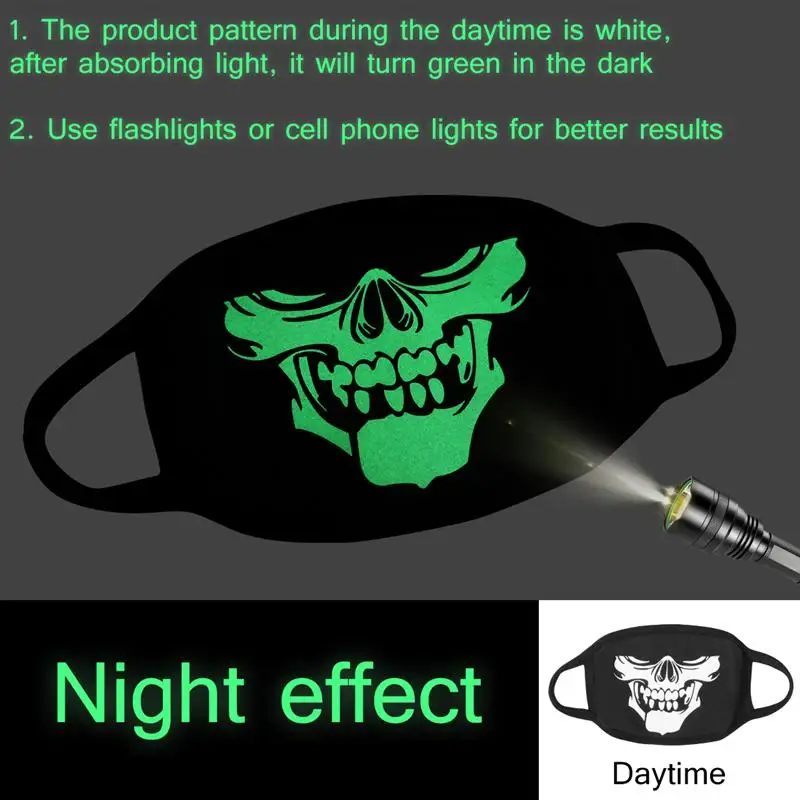 

Amosfun Skeleton Cloak with Luminous Mouth Mask Set Ghost Dress Costumes for Christmas Halloween Cosplay Supplies