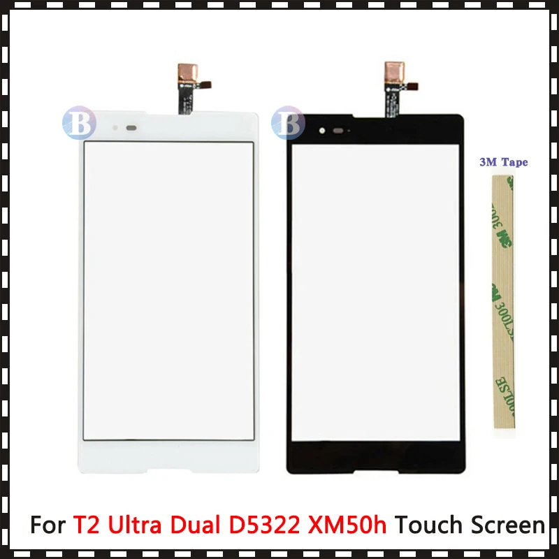 Сенсорный экран для Sony Xperia T2 Ultra Dual D5322 XM50h 6 0 дюйма|touch screen digitizer|screen digitizerglass lens |