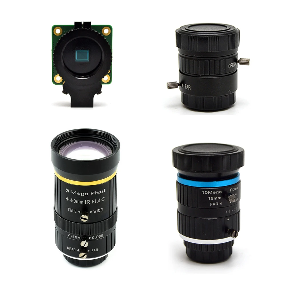 Телеобъектив для Raspberry Pi HQ камера 12 3 мегапикселя с высоким разрешением Sony IMX477