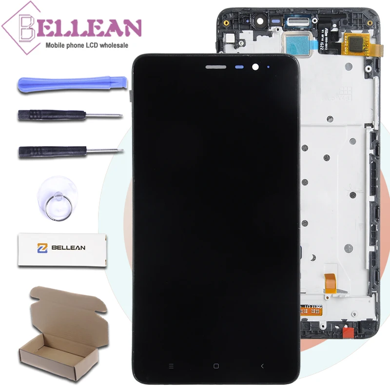 HH продвижение для Xiaomi Redmi Note 3 Lcd с сенсорным экраном дигитайзер сборка 150 мм