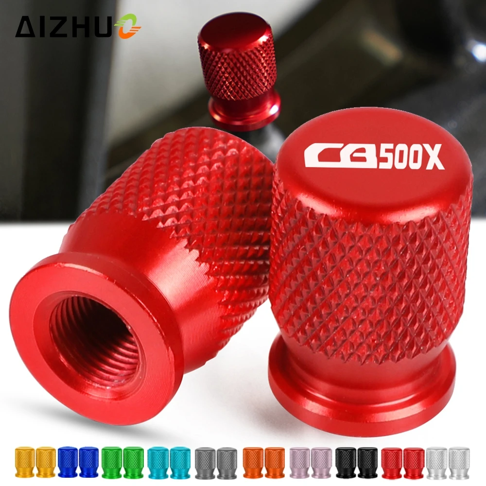 

CB500X Motorcycle CNC Tire Valve Wheel Tyre Air Port Cover Cap Accessories FOR HONDA CBR500R CBR 500R CB500 F X CB500F 2013-2018