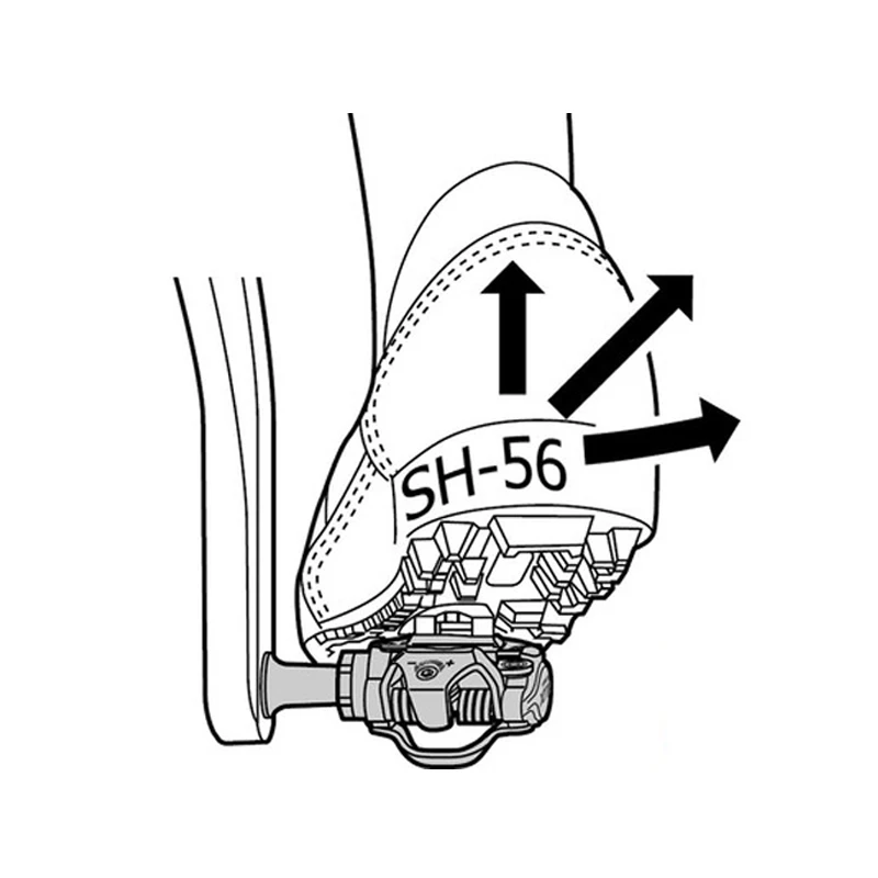 

SPD SM-SH56 Pedal Cleats Nuts Release For MTB Mountain Bike Cycling Shoes Box Authentic Free shipping