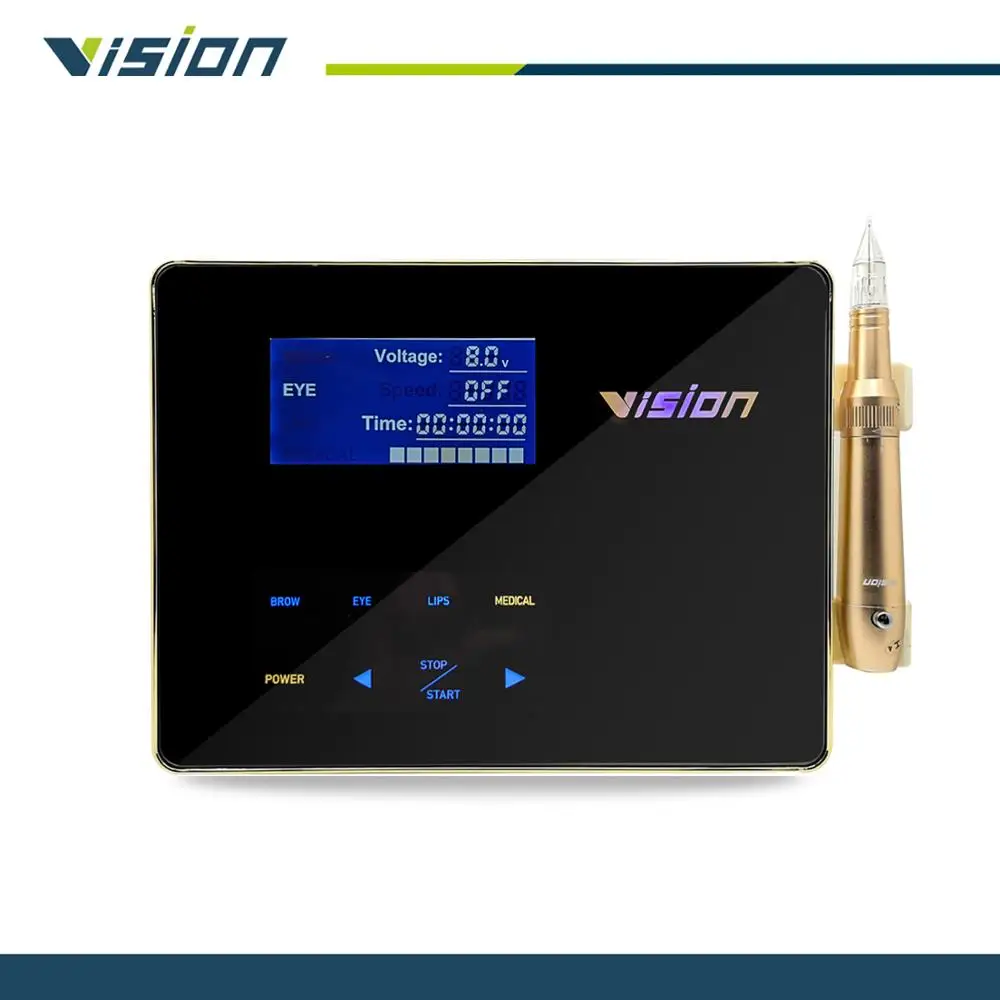 V10 Tattoo Machines Touch-screen Digital &amp Rotary Permanent Makeup Machine Professional Mts Pmu Microblading 3d Eyebrow | Красота и
