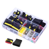 240352708pcs superseal amp tyco waterproof 12v electrical wire connector sets kits with crimp terminal car fuse medium size