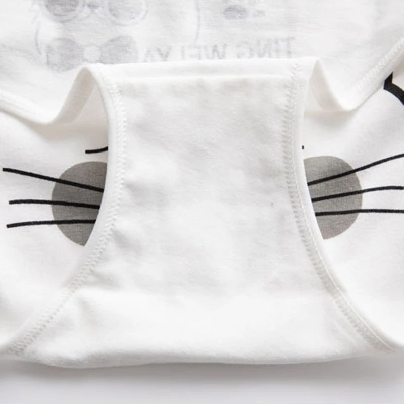 Трусики-брифы с завышенной талией черно-белые | Женская одежда