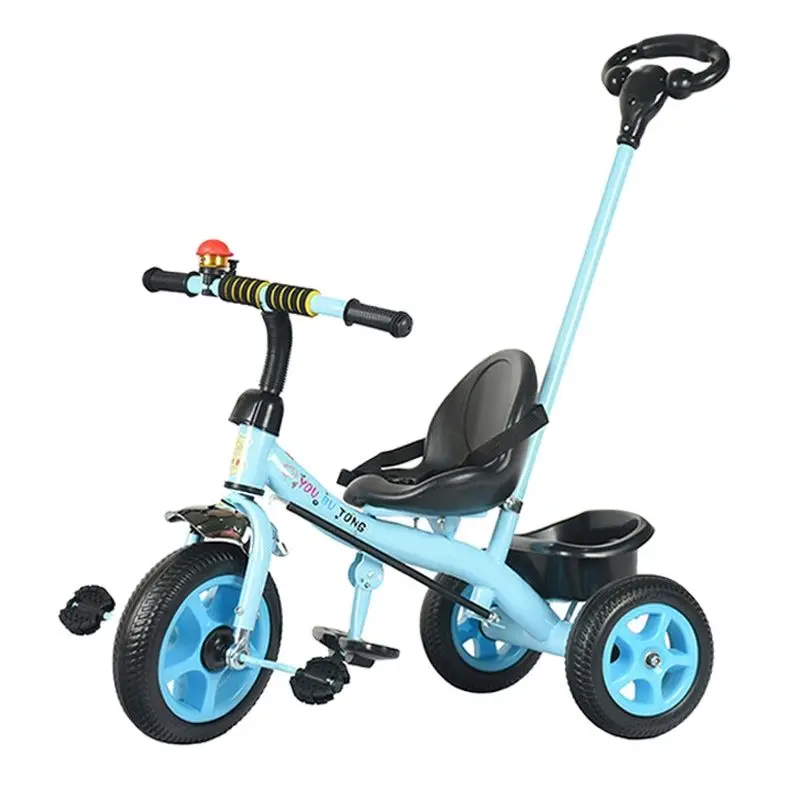 Детский трехколесный велосипед для детей 2 6 лет складной детский портативный