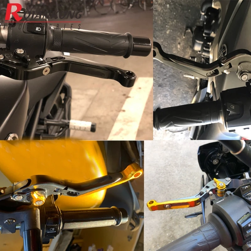 690EnduRo r 14-16 Motorcycle CNC Aluninum brake handle Adjustable Clutch Brake Levers Handle For 690 EnduRo R 2014 2015 2016 | Автомобили