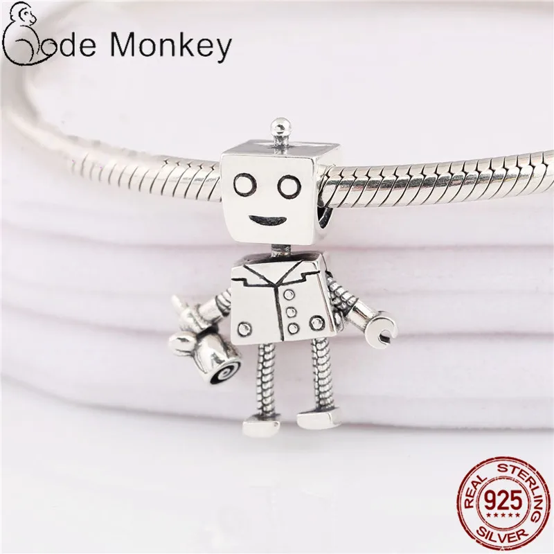 CodeMonkey новинка 2020 маленький робот бисер подходит для оригинального дизайна