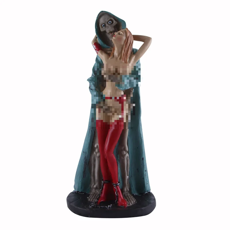 Lacour Day of The Dead Love Skull статуя скелета свадьба танцевальная скульптура смерти Вечная