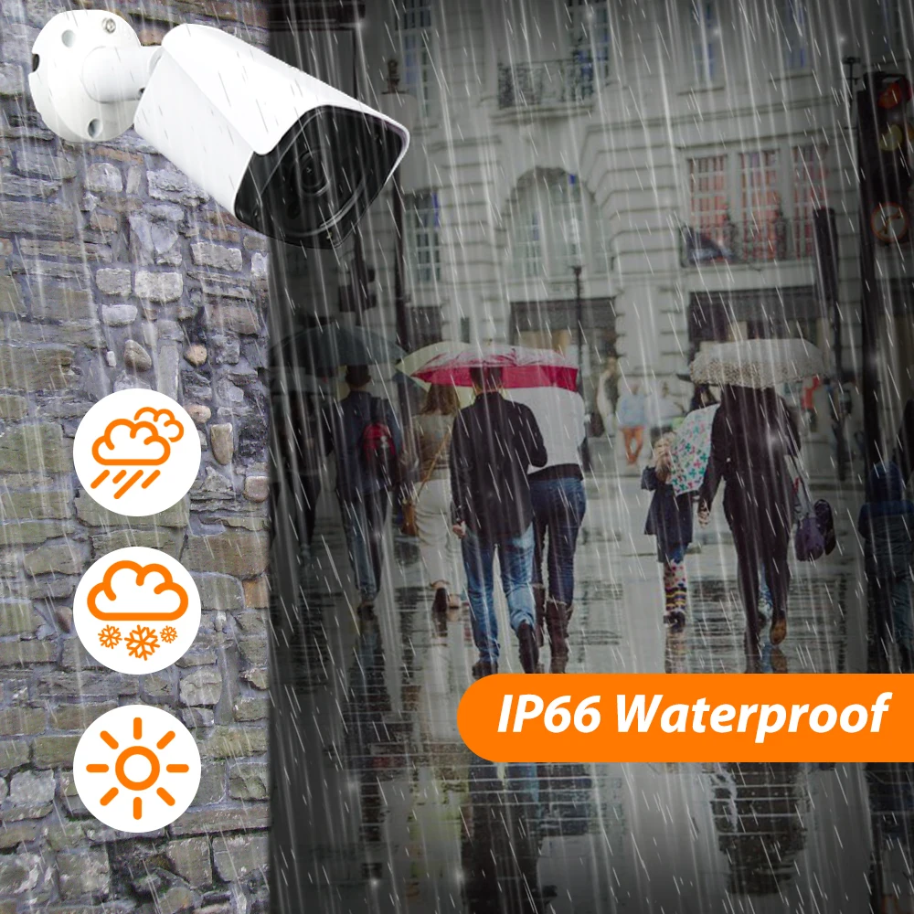 DIDSeth 4CH HD 1080P POE CCTV видео NVR система 4 шт. 2MP POE ip-камера для улицы, водонепроницаемая Домашняя безопасность, комплекты видеонаблюдения