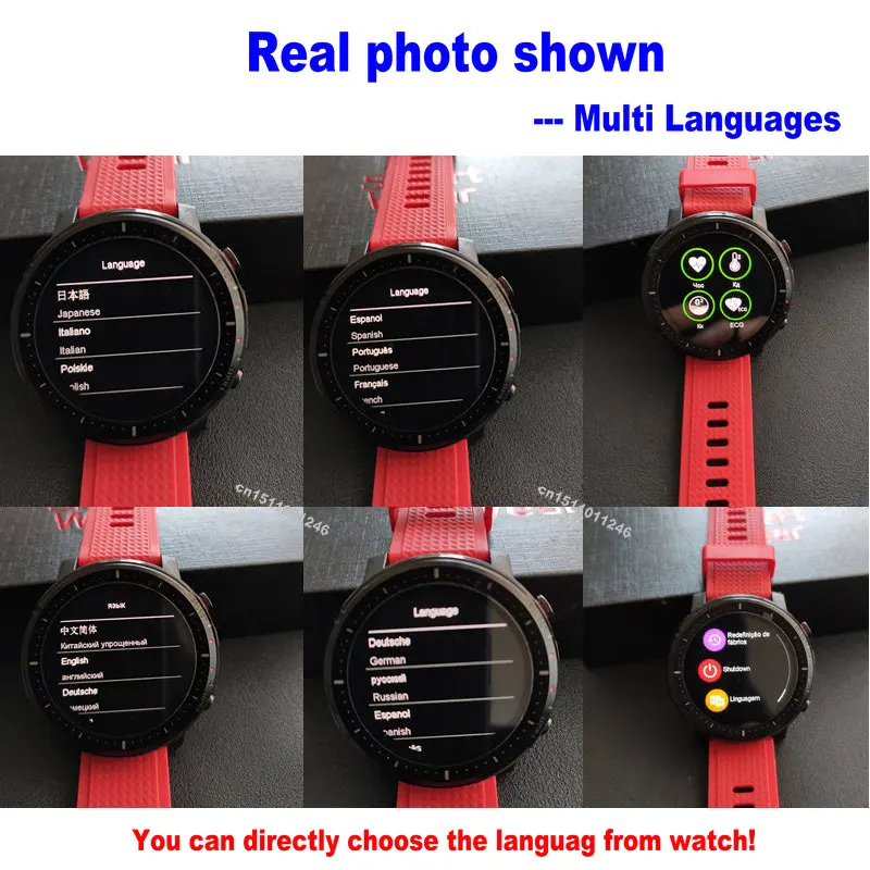 

Smart Watch Men 1.3inch Full-fit Round Retina Display Music Control Camera Flashlight Smartwatch IP68 Waterproof Smart Watch Men