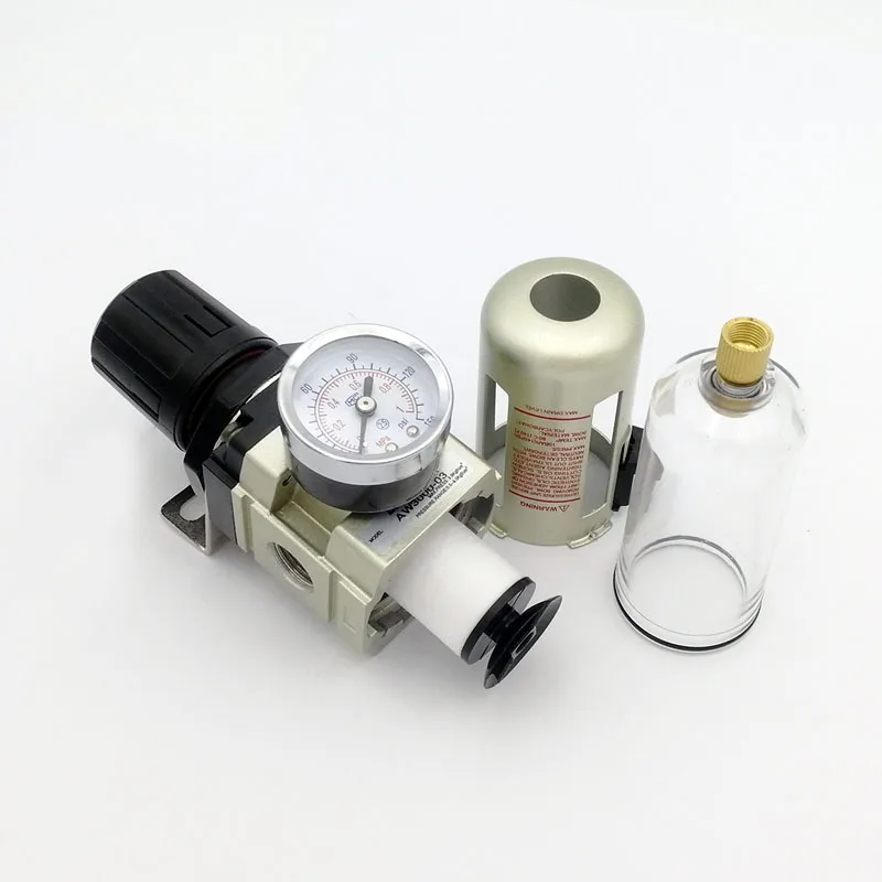 AW3000-03 воздушный масляный фильтр воды Seperator фильтр G3/8 ''Регулятор воздуха регулятор пневматический Регулятор