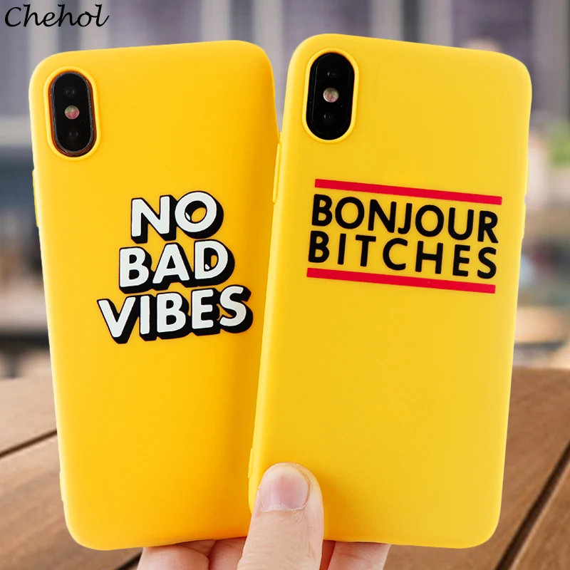 Оригинальный чехол для телефона s IPhone X XS MAX XR 11 8 7 6s Plus Pro с надписью мягкие