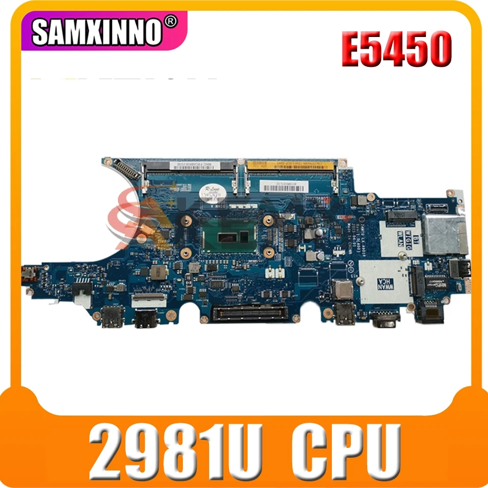 

Оригинальный Для DELL Latitude E5450 Celeron 2981U Материнская плата ноутбука CN-0X7Y92 0X7Y92 ZAM70 LA-A901P материнская плата для ноутбука SR1DX DDR3