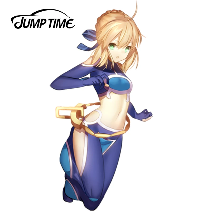JumpTime 13 см x 6 3 горячая девушка фигурка анимэ сабля Рендер Красота Виниловая пленка