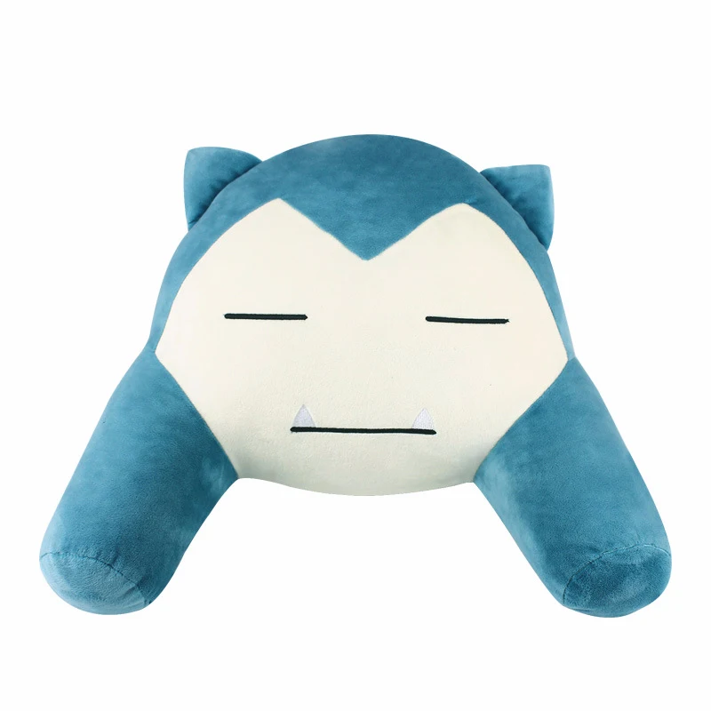 Плюшевая подушка аниме Kawaii Snorlax Pokemones мягкие плюшевые игрушки Практичная поясная