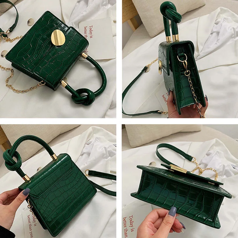 Женская сумочка модная сумка через плечо с казначейным портом модные кожаные