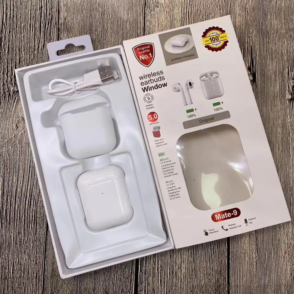 Mate 9 TWS Bluetooth наушники беспроводные сенсорное управление стерео автоматическое