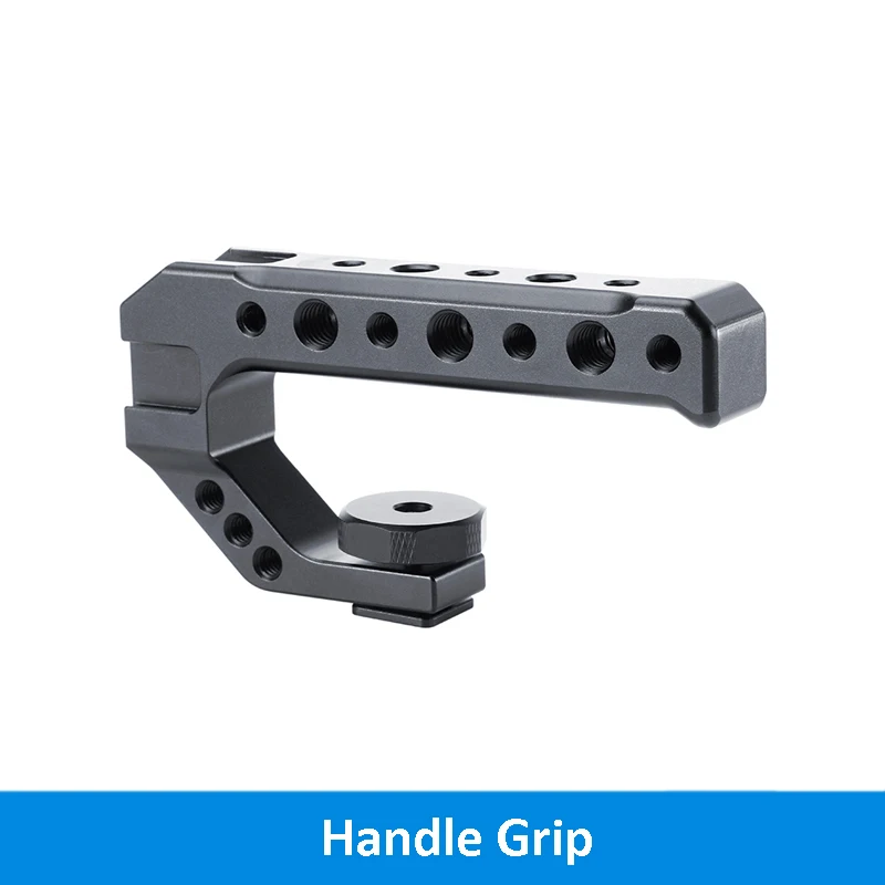 Handle Grip DSLR камера рукоятка Ручка Крепление ж/Холодный башмак для sony Nikon Canon Pentax Extersion Bar для монитора микрофон светодиодный заполняющий светильник - Цвет: Handle Grip