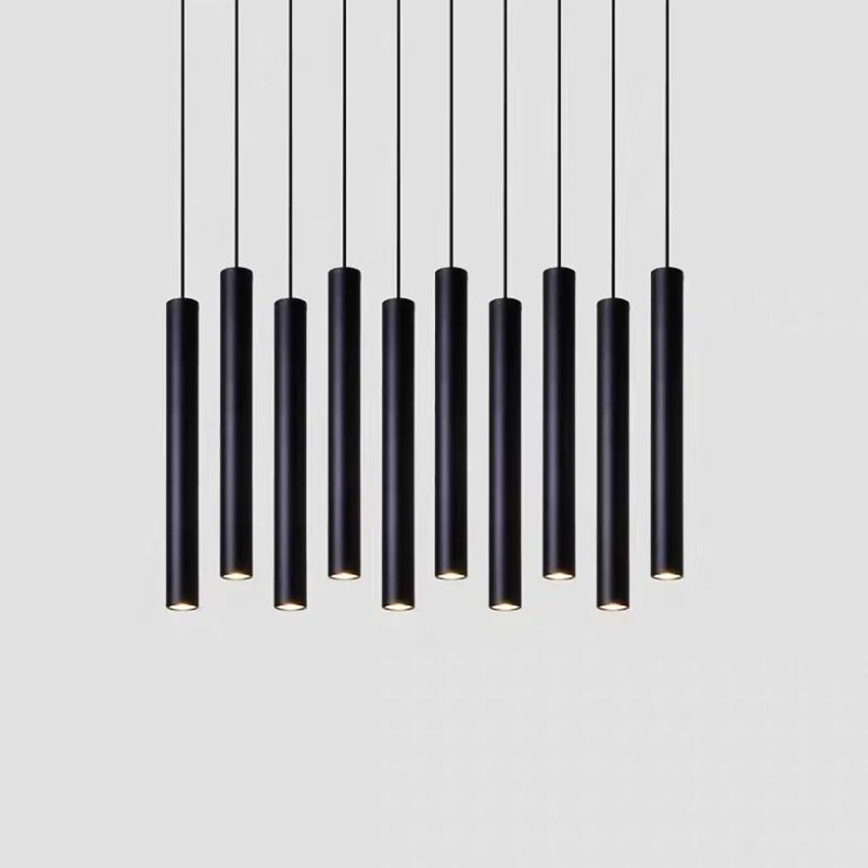 Цилиндрические светодиодные подвесные светильники с регулируемой яркостью