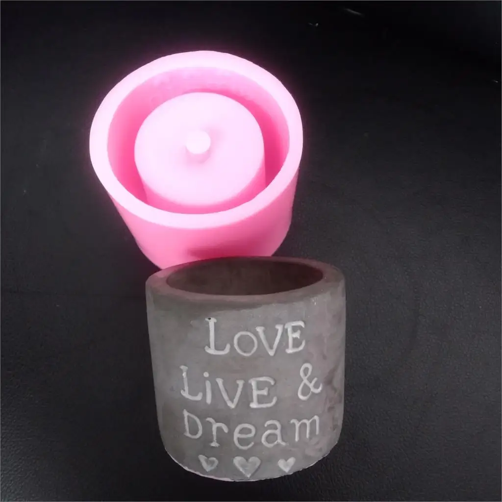 Прозрачные кашпо из цемента силиконовые глиняные формы маленькие для бетонных