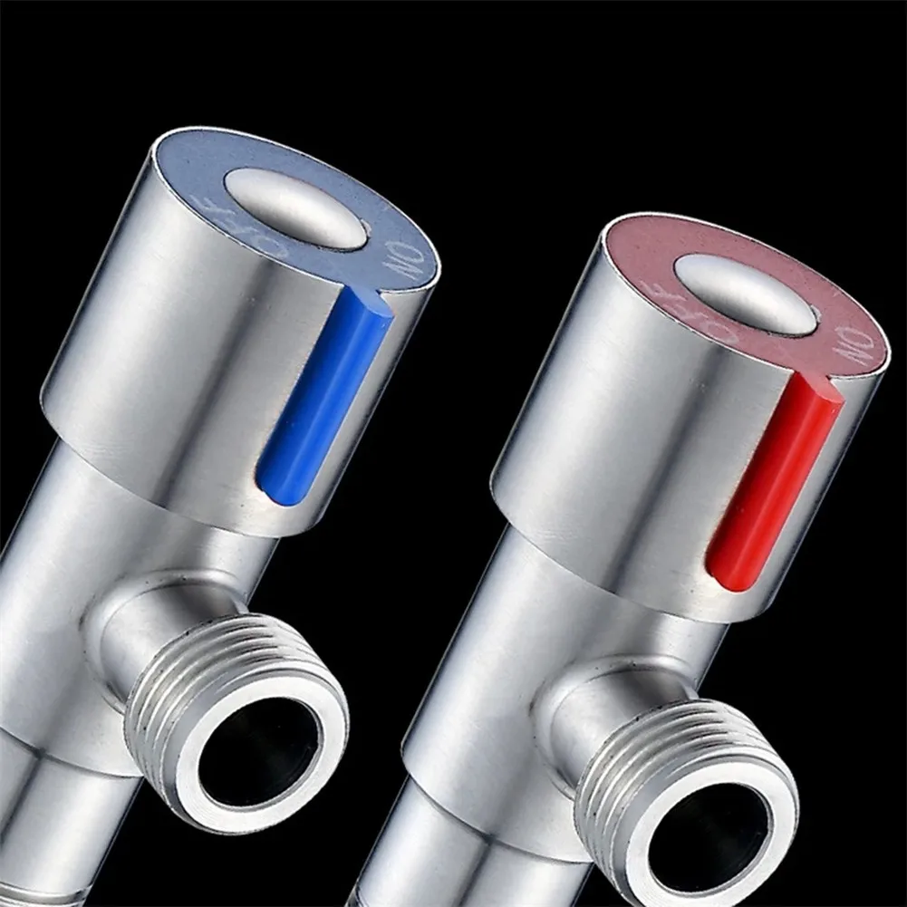 

304 Toilet Sink Stainless Steel Angle Valve Cold Hot Water Stop Faucet Valve Bidet Faucet Shattaf Valve Jet Set Shower Head