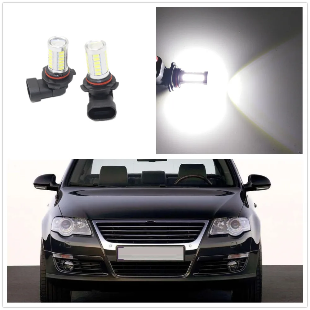 2 шт. Hb4 9006 Автомобильный светодиодный светильник лампы для VW Passat B6 3C 2006 2007 2008 2009 2010