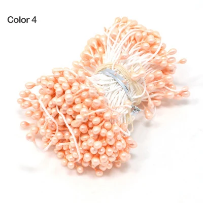 Жемчужная тычинка ручной работы разноцветные искусственные цветы для украшения