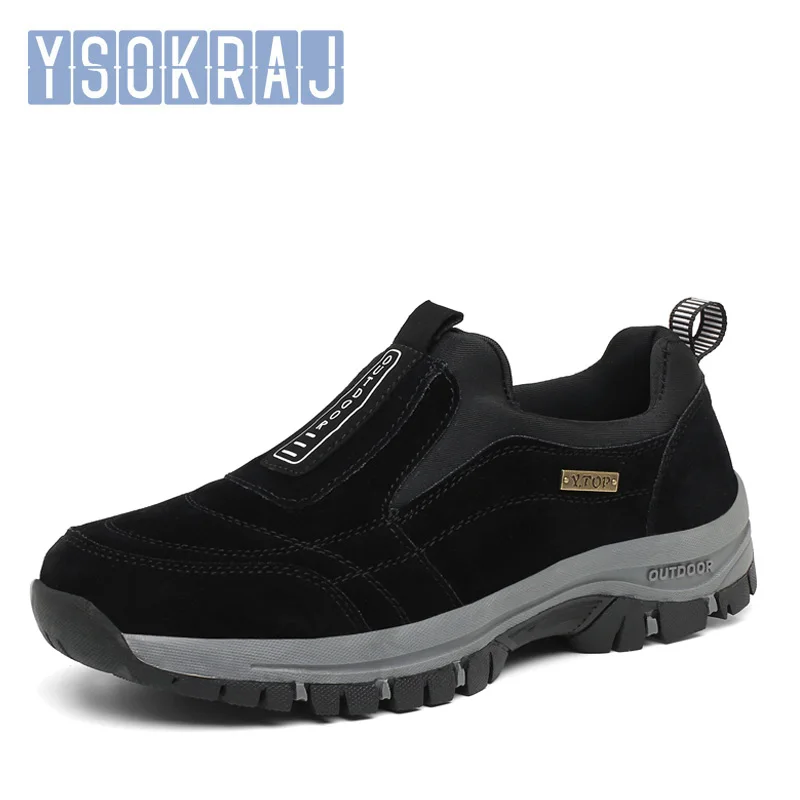 

Мужские кроссовки в стиле ретро, нескользящая спортивная обувь для походов, скалолазания, без шнуровки, прогулочная обувь