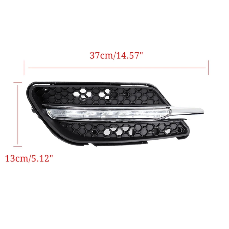 Автомобильный светодиодный противотуманный светильник DRL дневные ходовые огни s