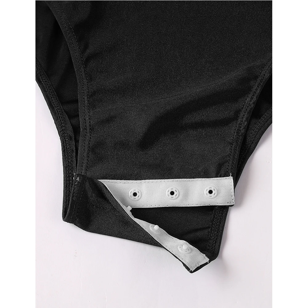 

Men Competition Dancewear Shiny Rhinestones Long Sleeves Mesh Splice Gymnastics Leotard Latin Tango Rumba Ballroom Shirt Tops