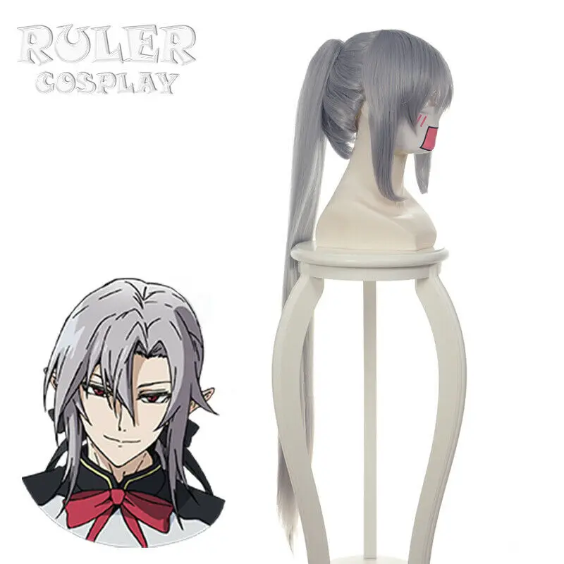 Серафим конца Ферид Батори Косплей Прямые термостойкие синтетические волосы