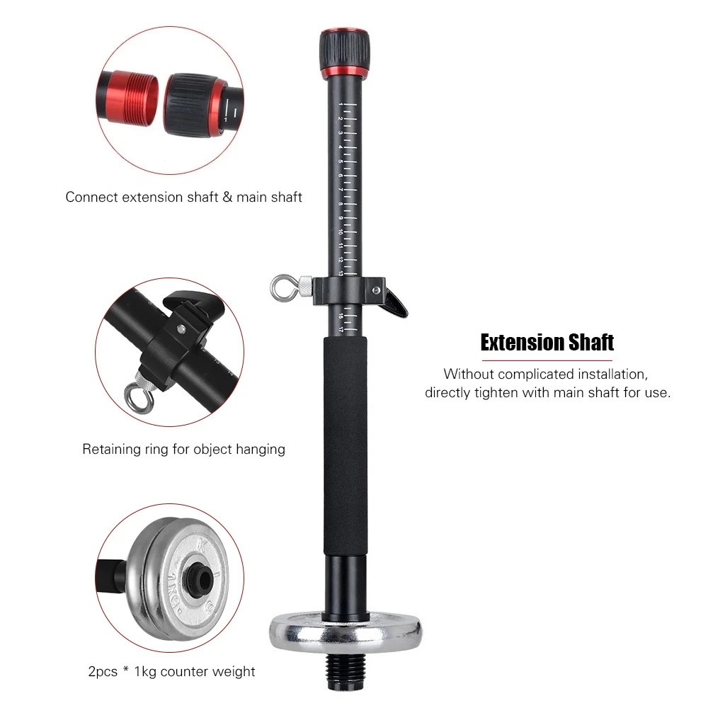 Выдвижной алюминиевый сплав Kingjoy для создания жидкости видеокамер DSLR и |
