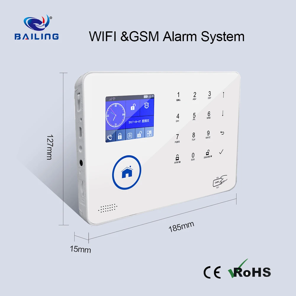 Лучшая цена WI-FI + GSM/WI-FI WCDMA умный контроль 850/900/1800/2100 МГц устройств на базе Android и IOS