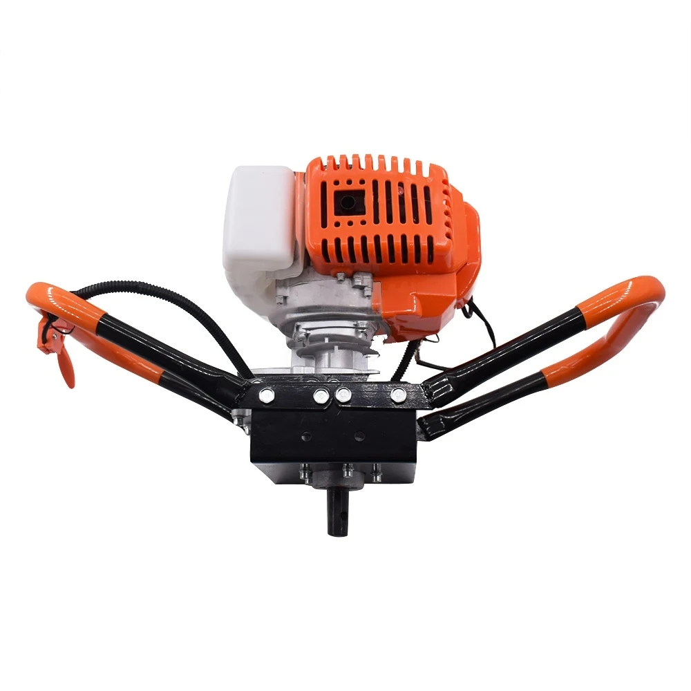 DC 52cc земляной шнек с газовым приводом отверстие для экскаватора 10 см буровой