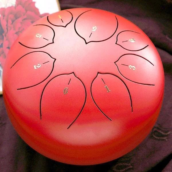 6 дюймов 11 тонов C ключ буддистское звучание исцеление медитация пение барабан