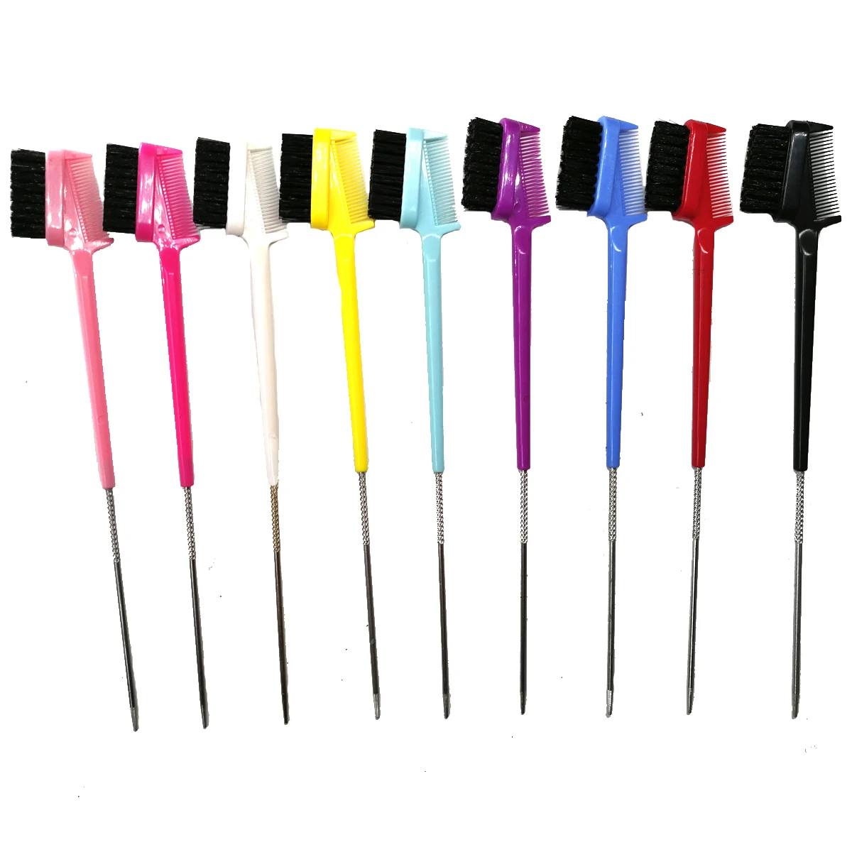 3 щетки для управления краями Волшебная Коллекция двухсторонняя Расческа краев