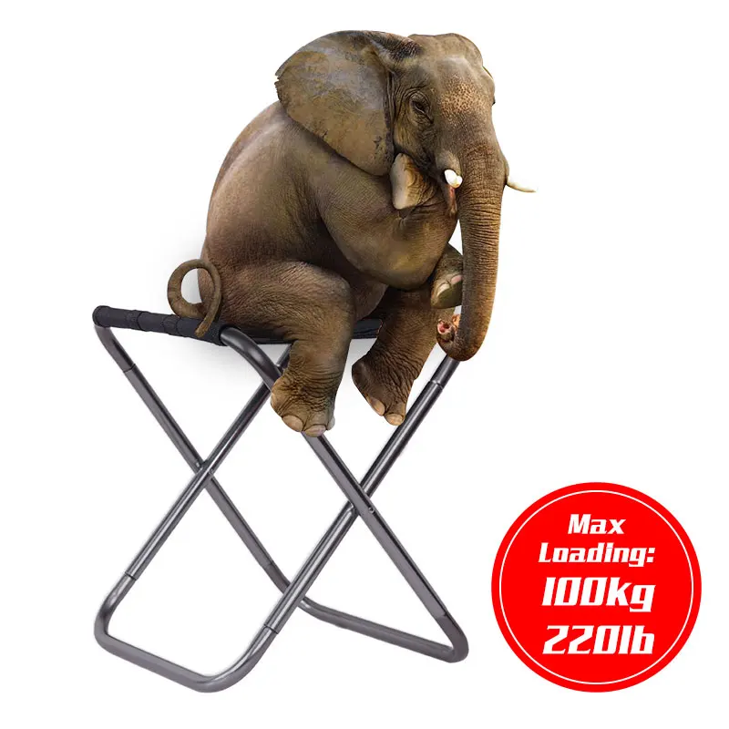 Легкое складное рыболовное кресло для пикника и кемпинга из алюминиевой ткани