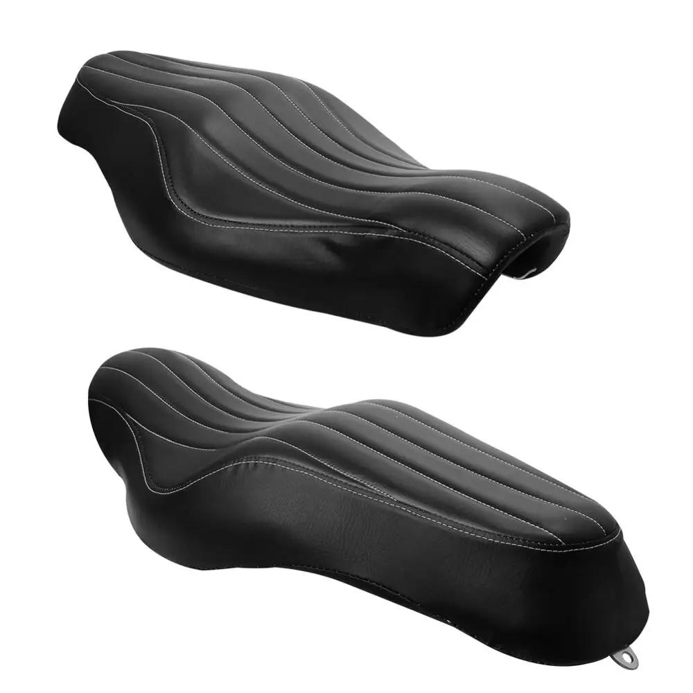 

Черное заднее сиденье для мотоцикла Harley Sportster Custom XL 2004 883 48 Nightster XL1200N 1200-2015