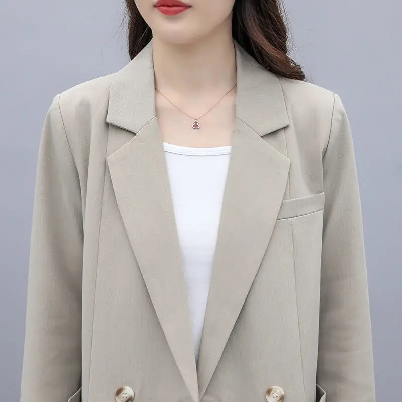 

Suit Coat Women's Spring and Autumn Senior Sense Fried Street Loose British Style Design Sense Suit Women's Versatile Fashion