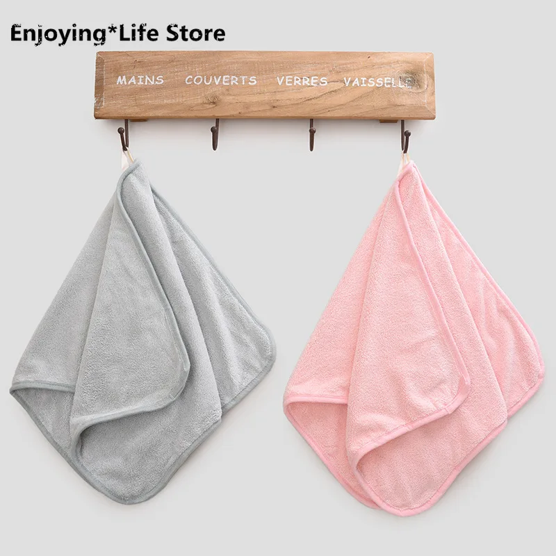 

Towel Soft Coral Velvet Face Towel Home Daily Wash Face Water-absorbent Breathable Towel Hand Towels Bathroom