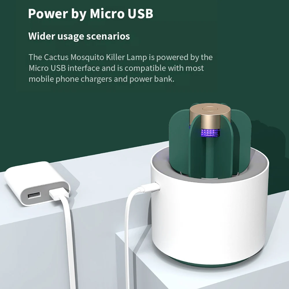 УФ светильник лампа для защиты от комаров с USB портом|Лампа насекомых| |